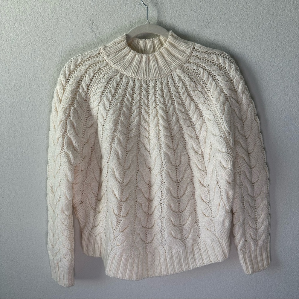 NWT Sezane Diego Cream Sweater - Picture 5 of 14
